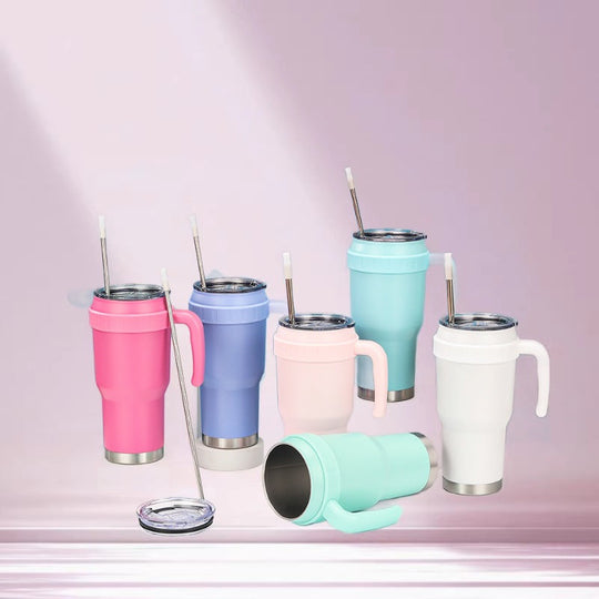 Cana de Cafea Izolată pentru Femei cu Mâner Ergonomic 1