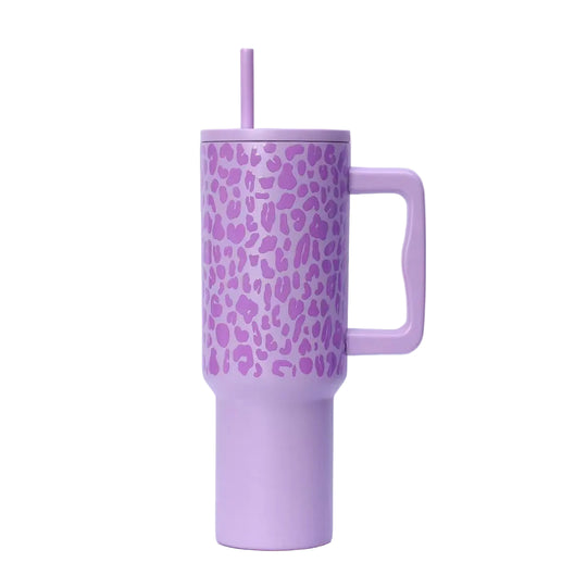 Cana de băut pentru femei cu model leopard 0