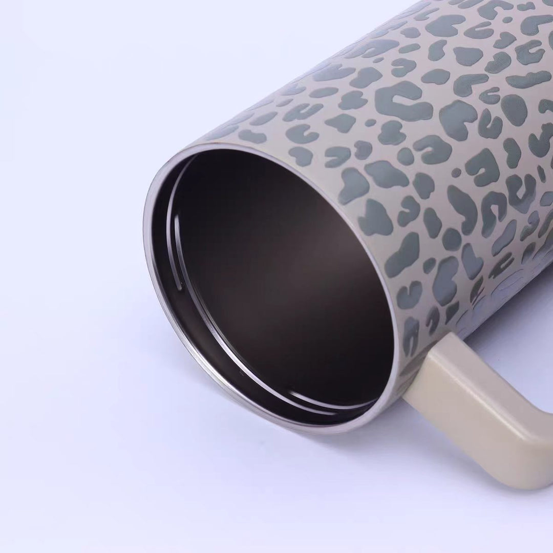 Cana de băut pentru femei cu model leopard 3