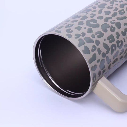 Cana de băut pentru femei cu model leopard 3