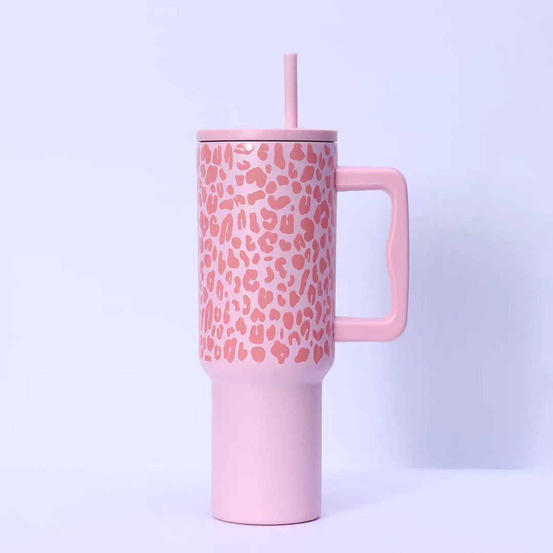 Cana de băut pentru femei cu model leopard 4