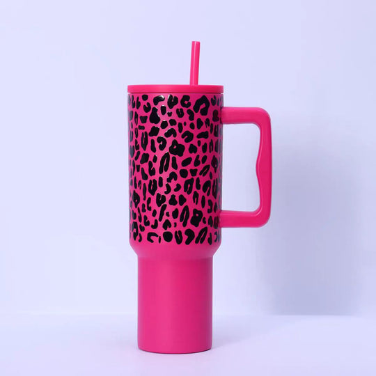 Cana de băut pentru femei cu model leopard 6