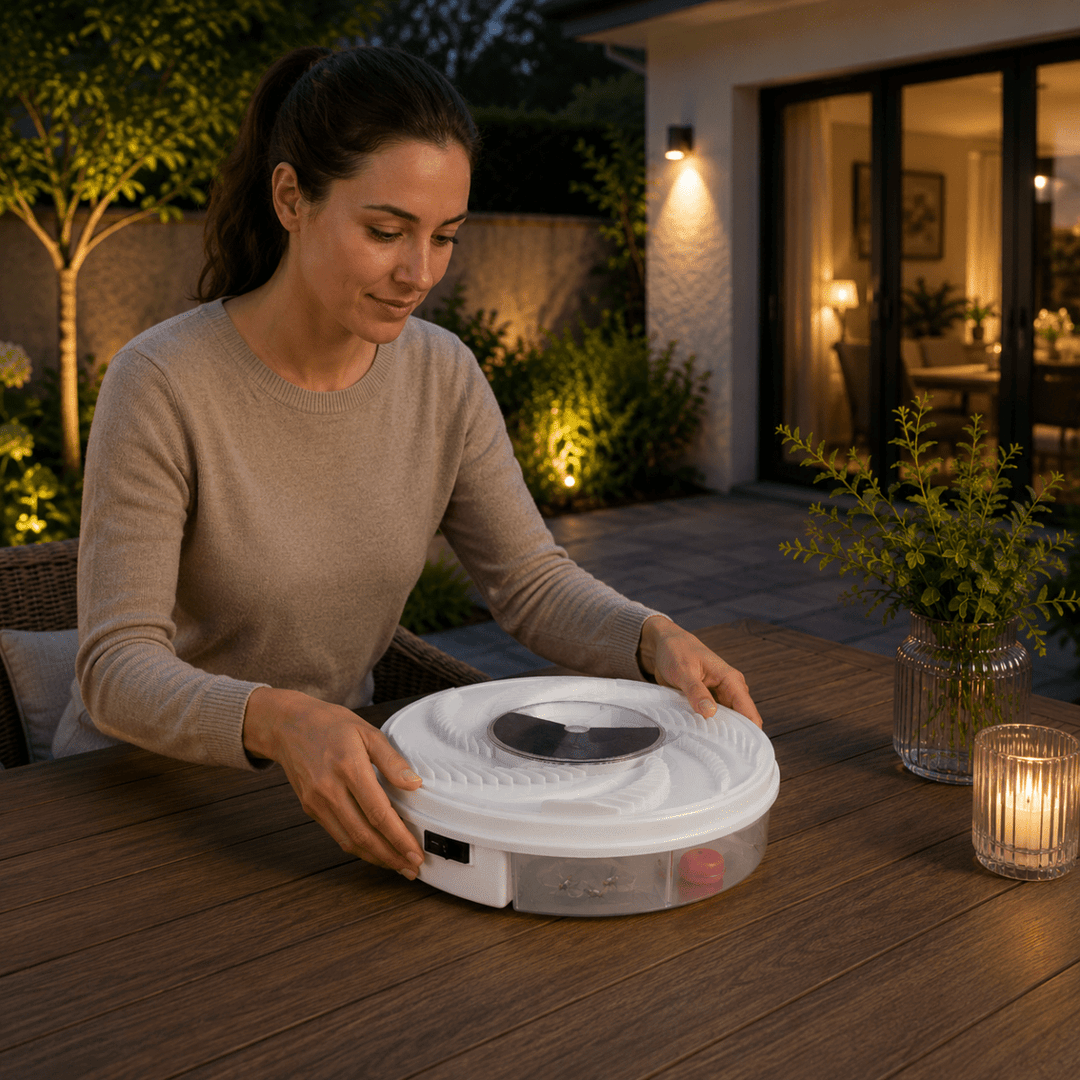 Captator pentru Insecte Interior și Exterior ECOTRAPX cu Design Silențios 1
