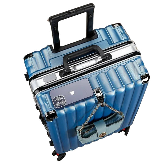 Cărucior Rigid Cu Port USB Integrat Pentru Călătorii Moderne 0
