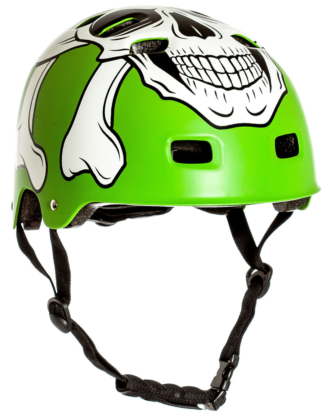 Casca multisport pentru bărbați cu design craniu și curea reglabilă 4