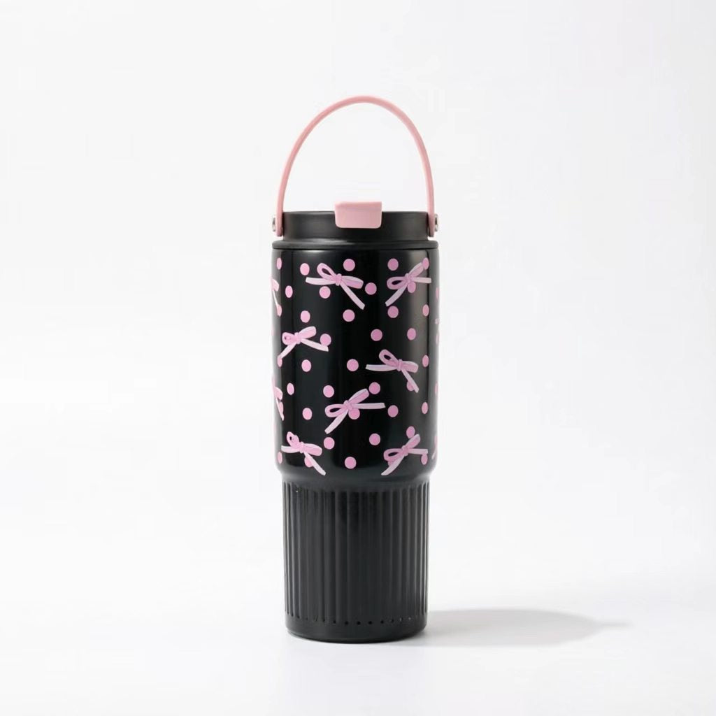Ceașcă Izotermă cu Mâner pentru Femei, Design Modern, Ideală pentru Birou și Picnic 0