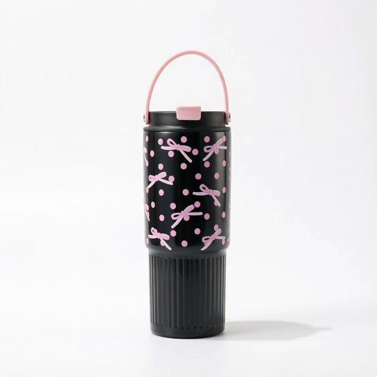 Ceașcă Izotermă cu Mâner pentru Femei, Design Modern, Ideală pentru Birou și Picnic 0