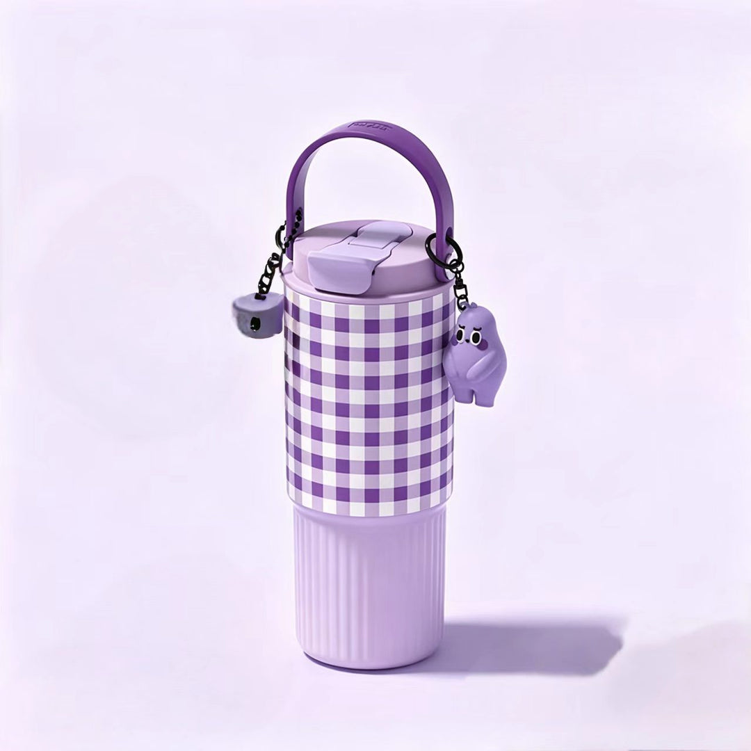 Ceașcă Izotermă cu Mâner pentru Femei, Design Modern, Ideală pentru Birou și Picnic 3