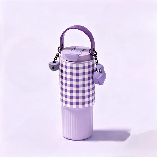 Ceașcă Izotermă cu Mâner pentru Femei, Design Modern, Ideală pentru Birou și Picnic 3
