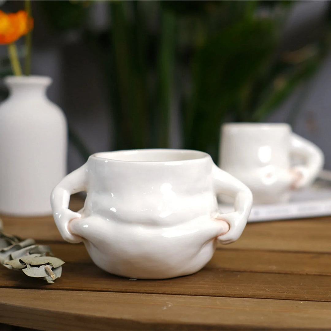 Ceașcă de cafea cu design amuzant Love Handles 0