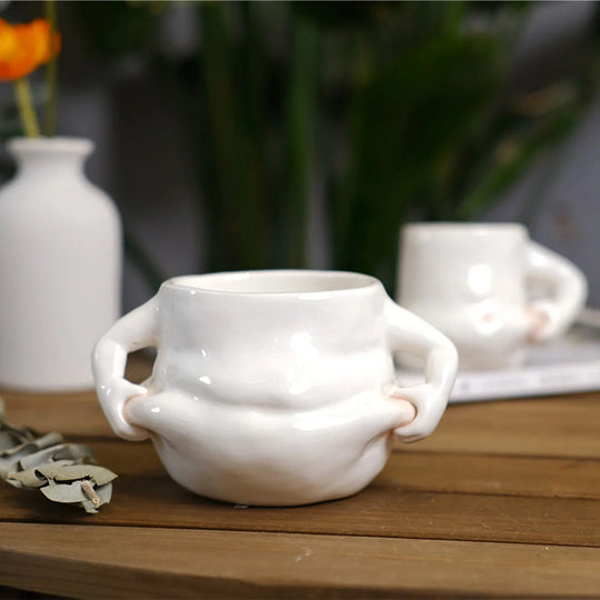 Ceașcă de cafea cu design amuzant Love Handles 0