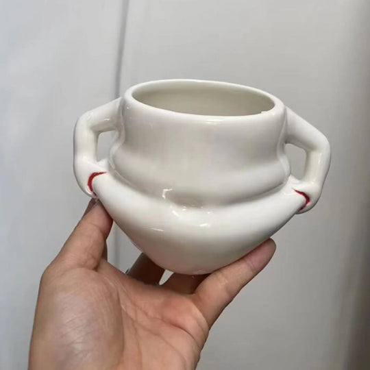 Ceașcă de cafea cu design amuzant Love Handles 1