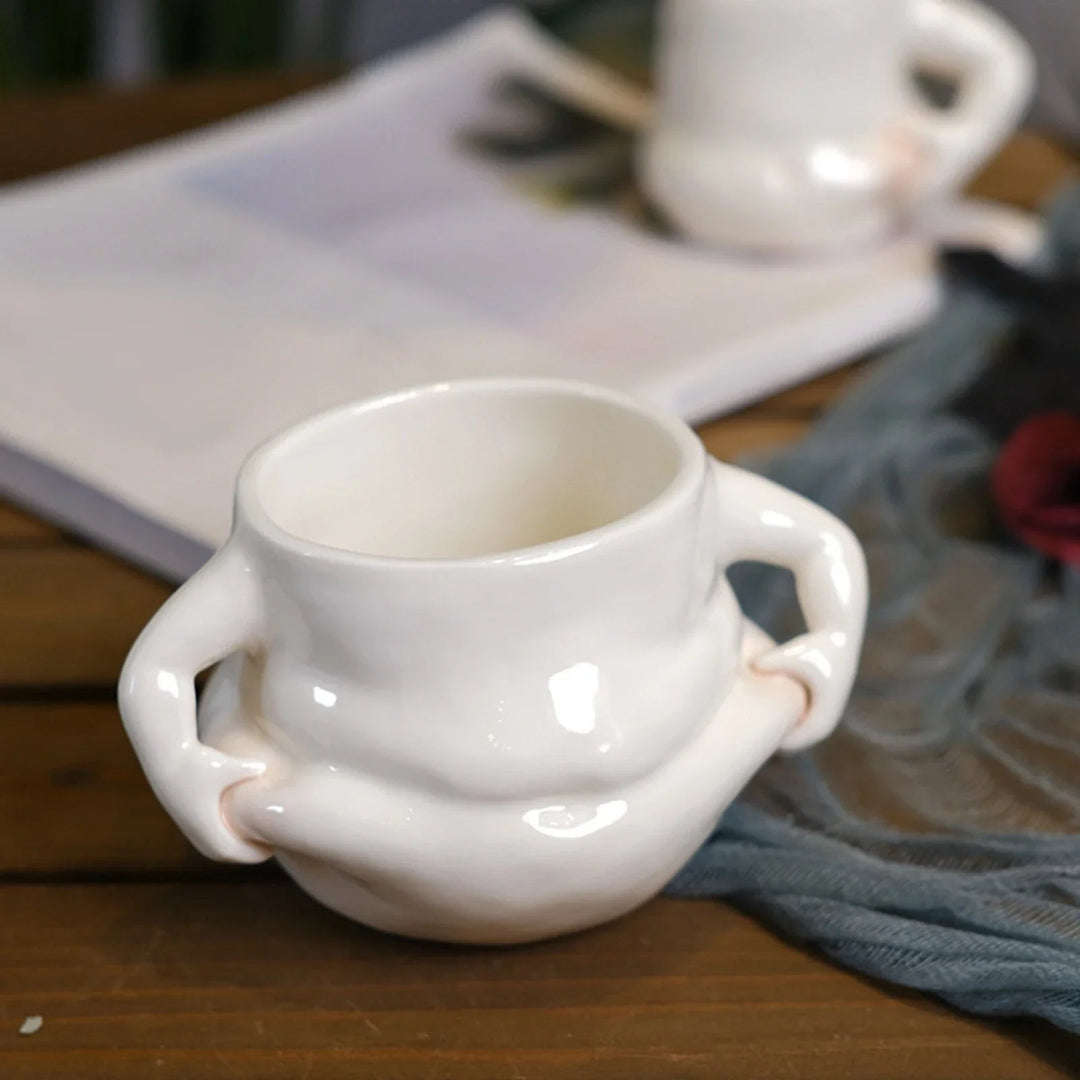 Ceașcă de cafea cu design amuzant Love Handles 2