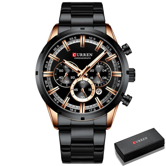 Ceas Curren Business Cu Cronograf