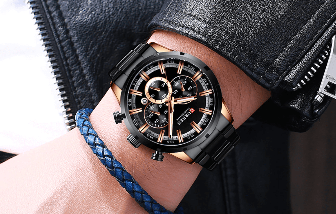 Ceas Curren Business Cu Cronograf