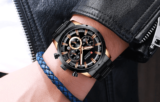 Ceas Curren Business Cu Cronograf
