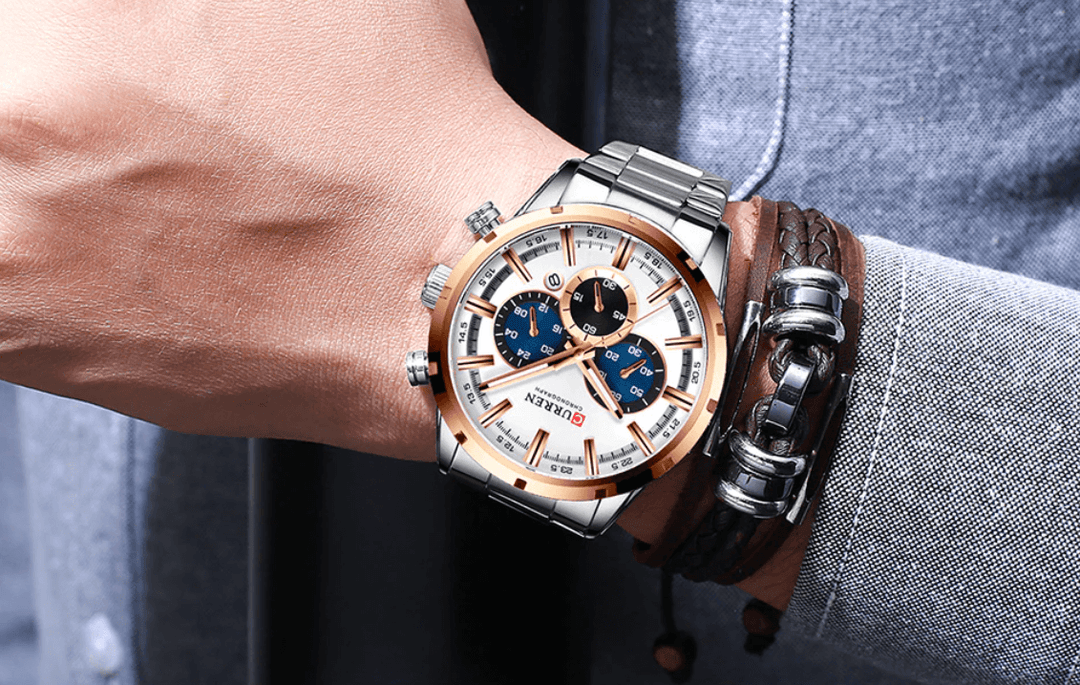 Ceas Curren Business Cu Cronograf