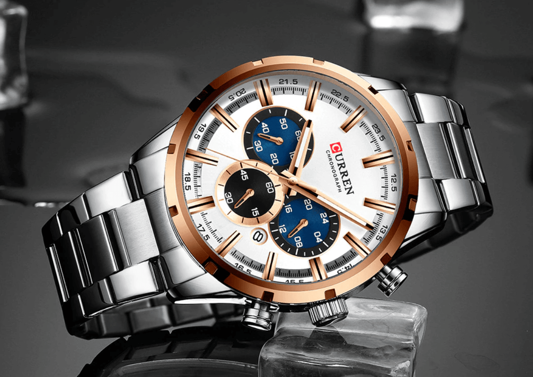 Ceas Curren Business Cu Cronograf