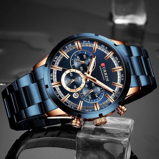 Ceas Curren Business Cu Cronograf