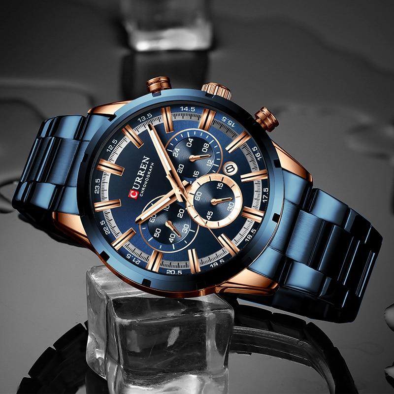 Ceas Curren Business Cu Cronograf