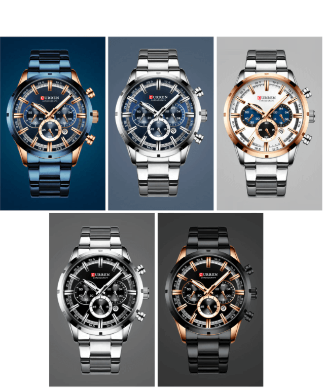 Ceas Curren Business Cu Cronograf