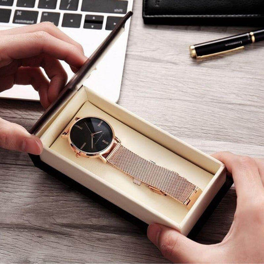 Ceas De Lux Pentru Femei Cu Mecanism Quartz