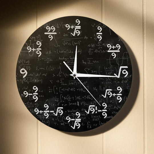 Ceas De Perete Matematic 9S