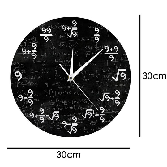Ceas De Perete Matematic 9S
