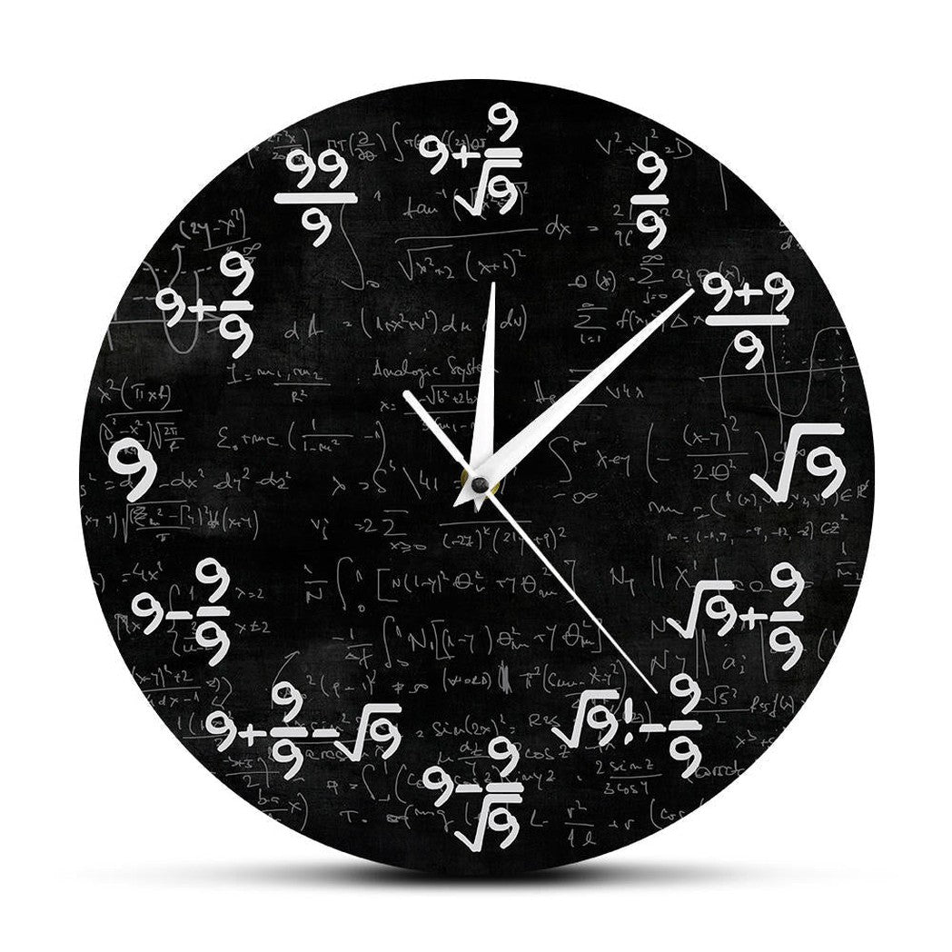 Ceas De Perete Matematic 9S