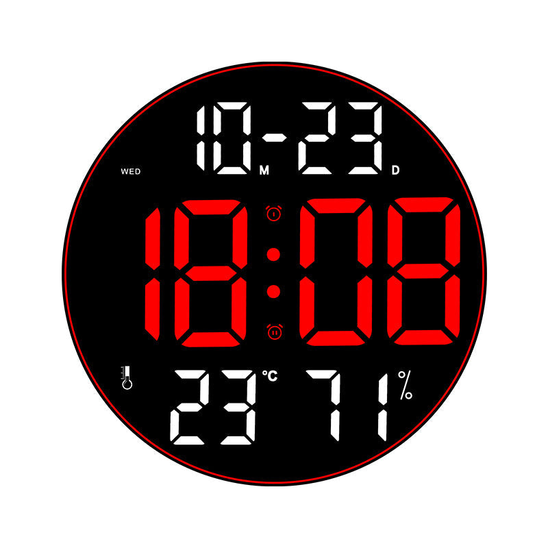 Ceas Digital Multifuncțional Modern pentru Bărbați și Femei cu Afișaj Clar 8