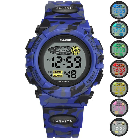 Ceas Digital Pentru Copii Colorat Cu Funcții Multiple 2