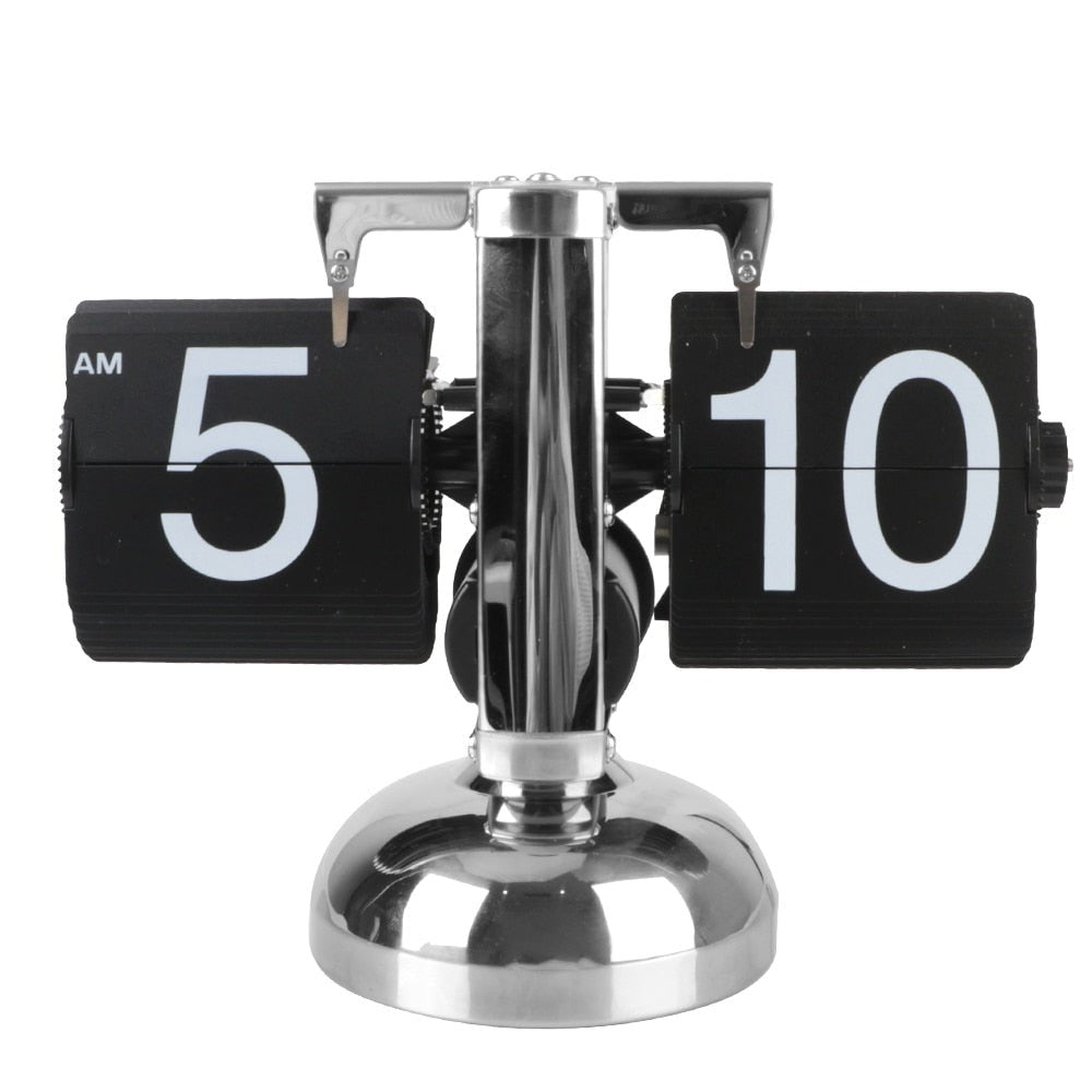 Ceas de Perete Modern Flip cu Design Vintage pentru Acasă 0