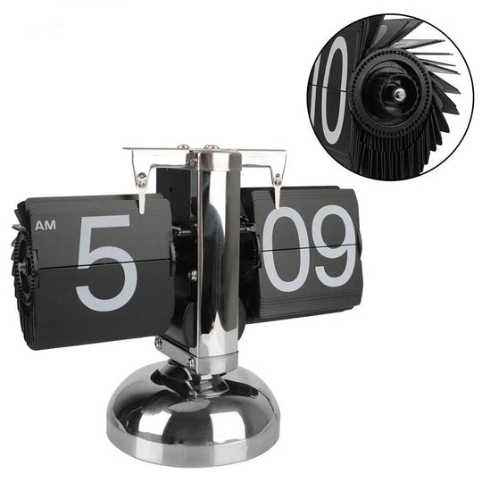Ceas de Perete Modern Flip cu Design Vintage pentru Acasă 1