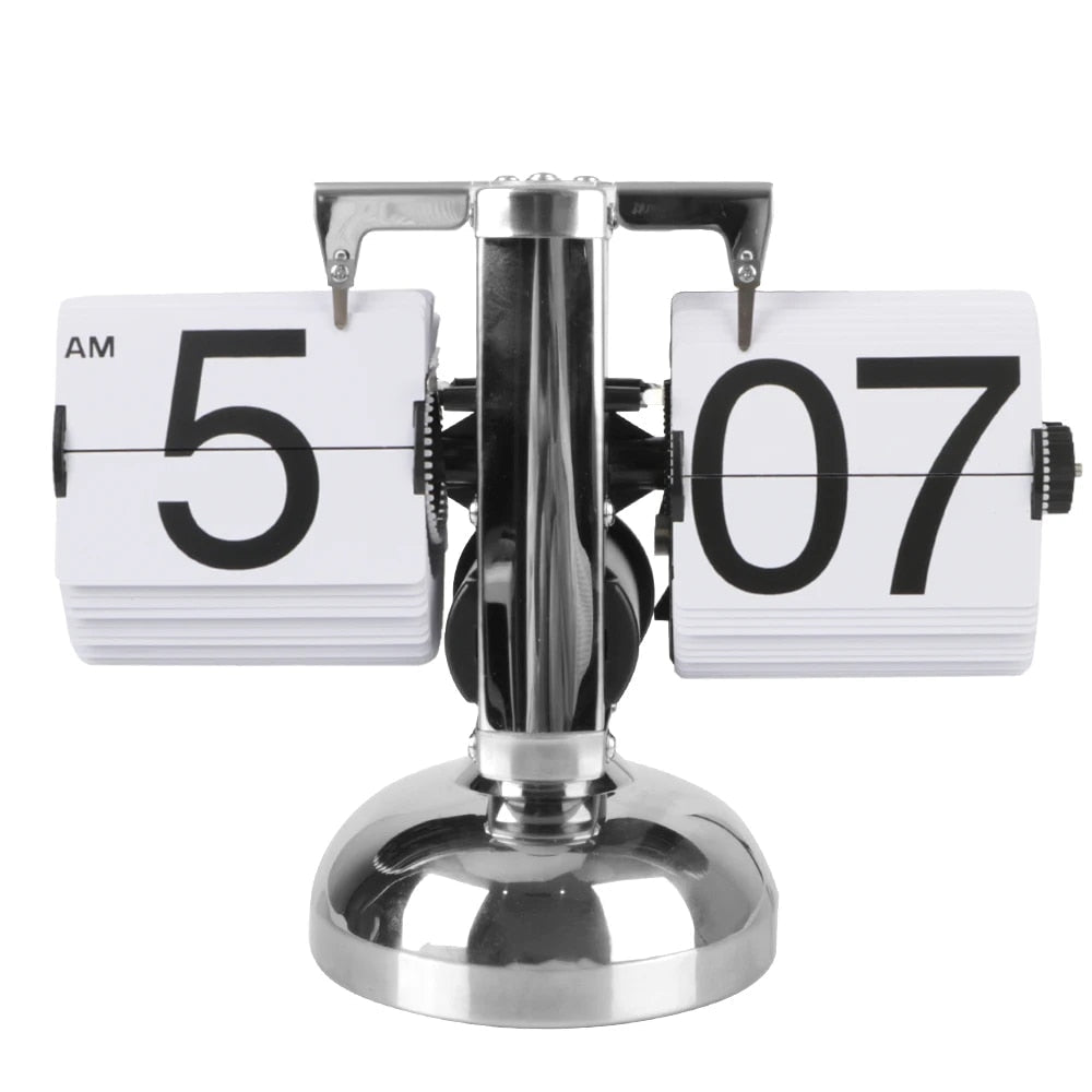 Ceas de Perete Modern Flip cu Design Vintage pentru Acasă 8