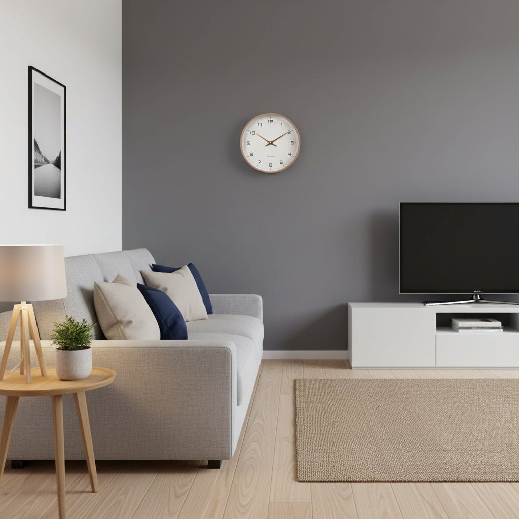 Ceas de perete Modern cu Design Minimalist 1
