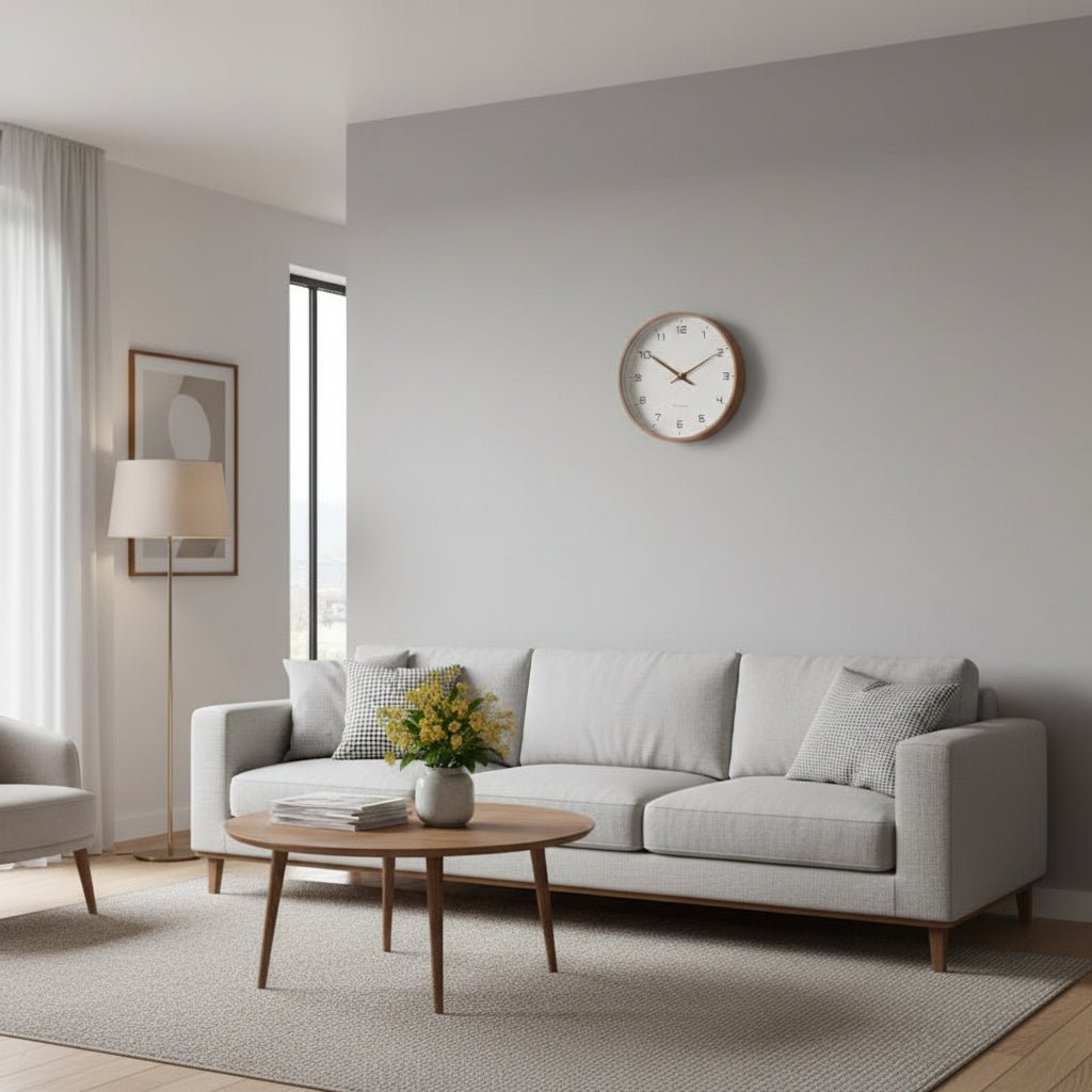 Ceas de perete Modern cu Design Minimalist 4