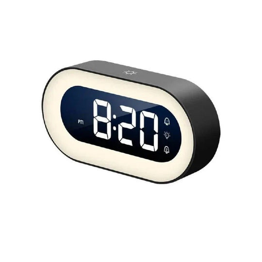 Ceas deșteptător digital cu luminozitate reglabilă 0