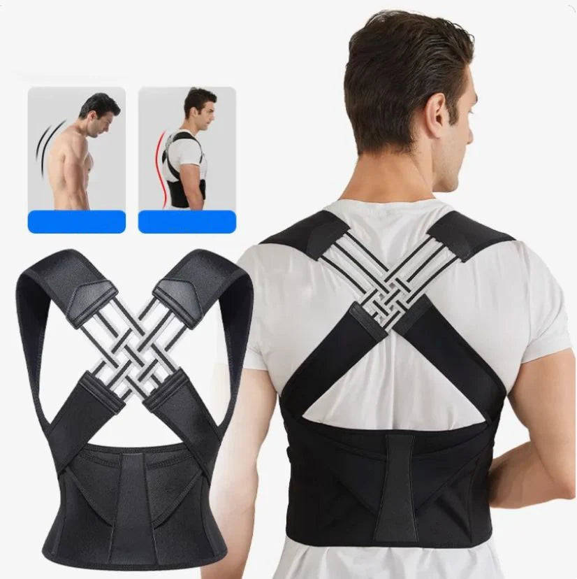Centură Corectoare Postură pentru Bărbați și Femei cu Design cu Curele Înnodate 1