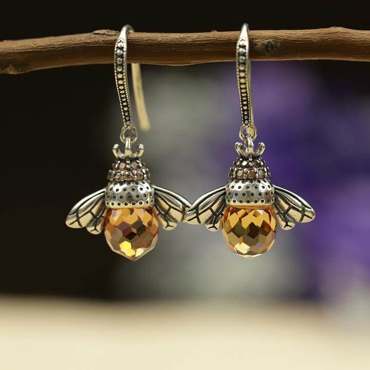 Cercei Crystal Drop Bee