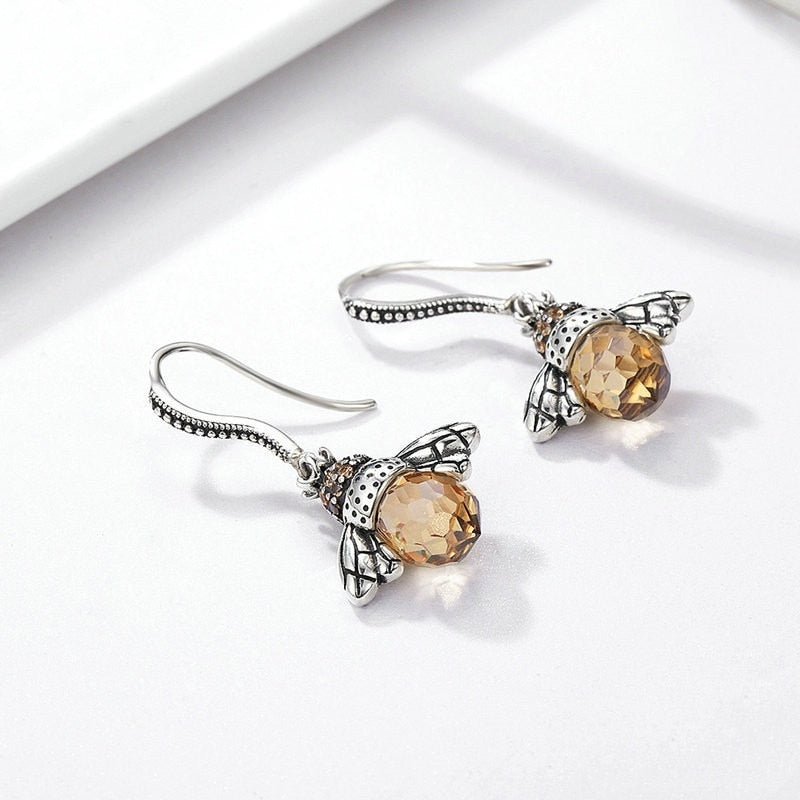 Cercei Crystal Drop Bee