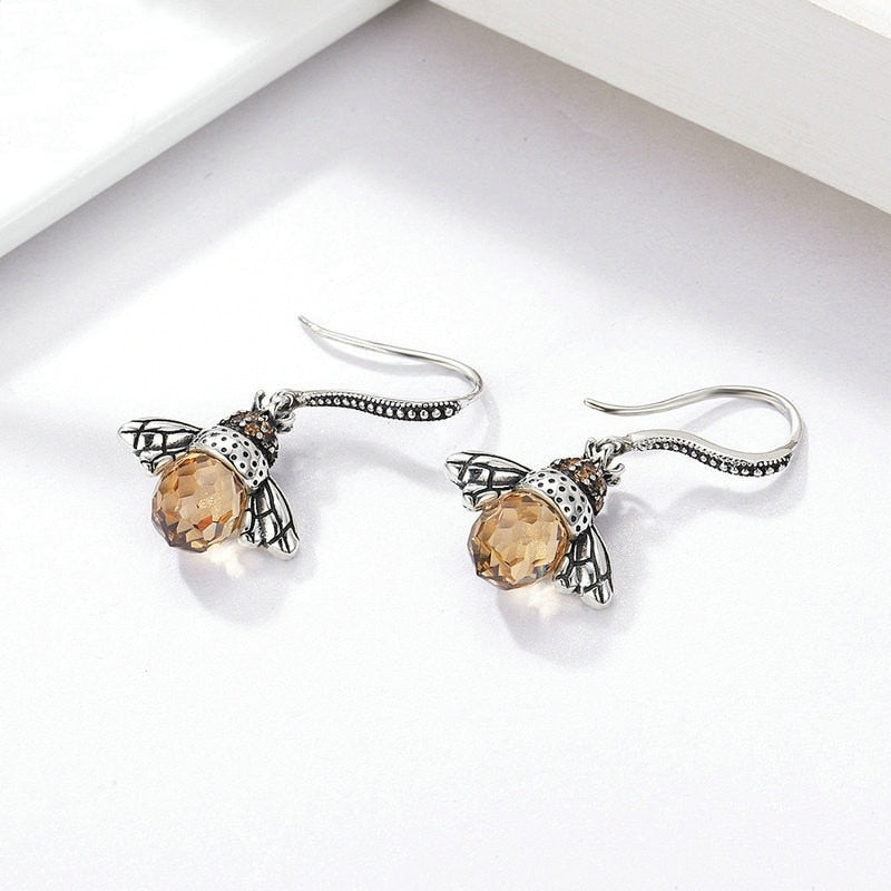 Cercei Crystal Drop Bee