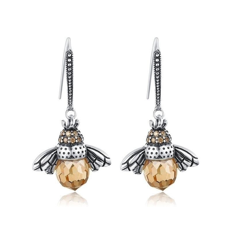 Cercei Crystal Drop Bee