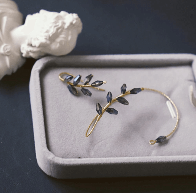 Cercei Cu Clips Florale Art