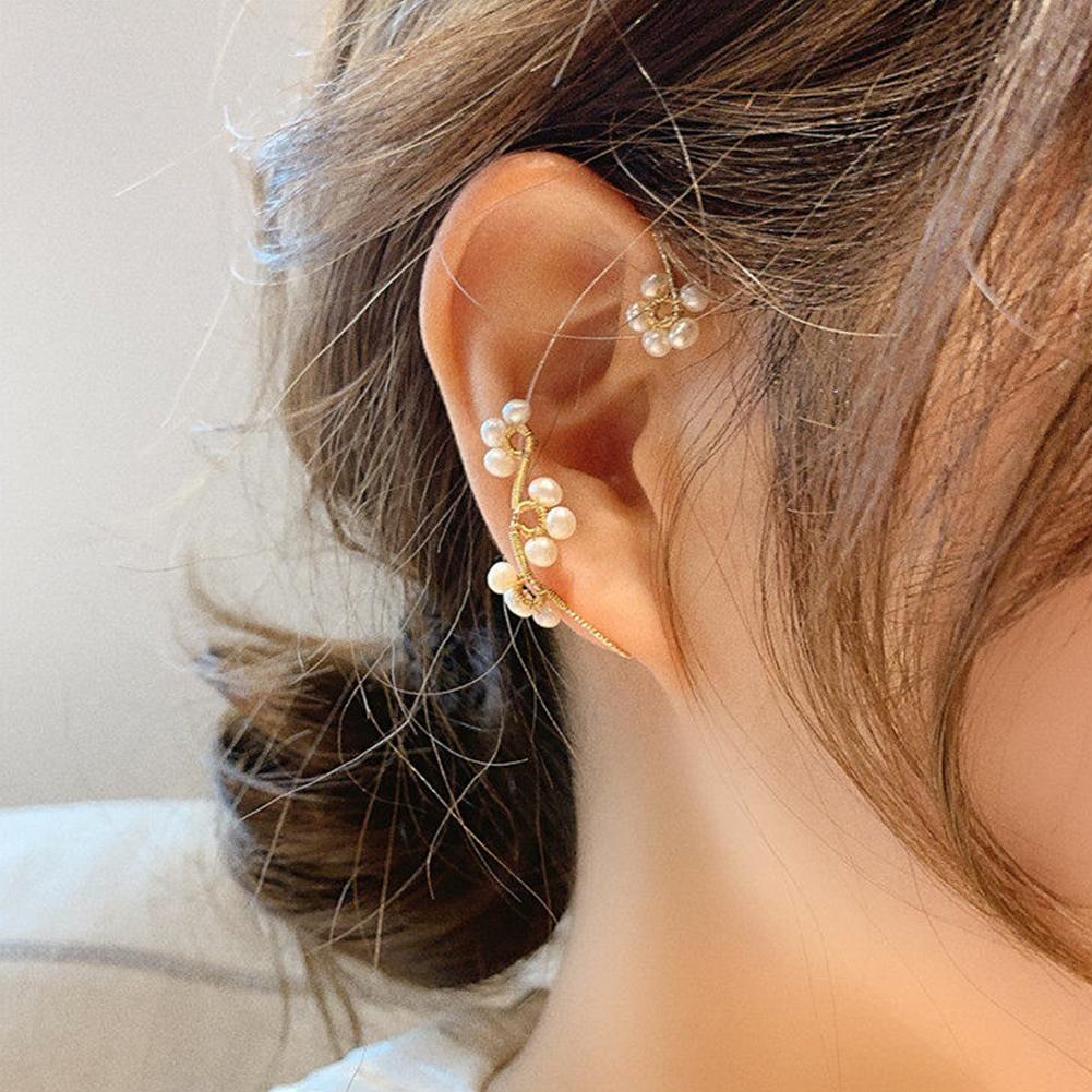 Cercei Cu Clips Florale Art