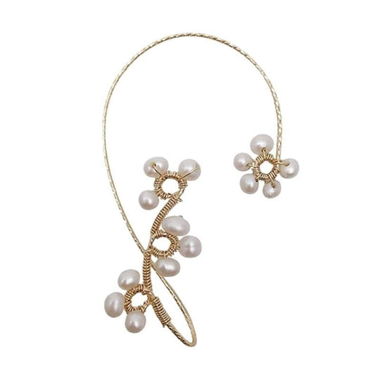 Cercei Cu Clips Florale Art