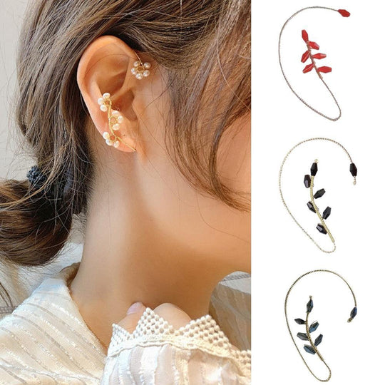 Cercei Cu Clips Florale Art