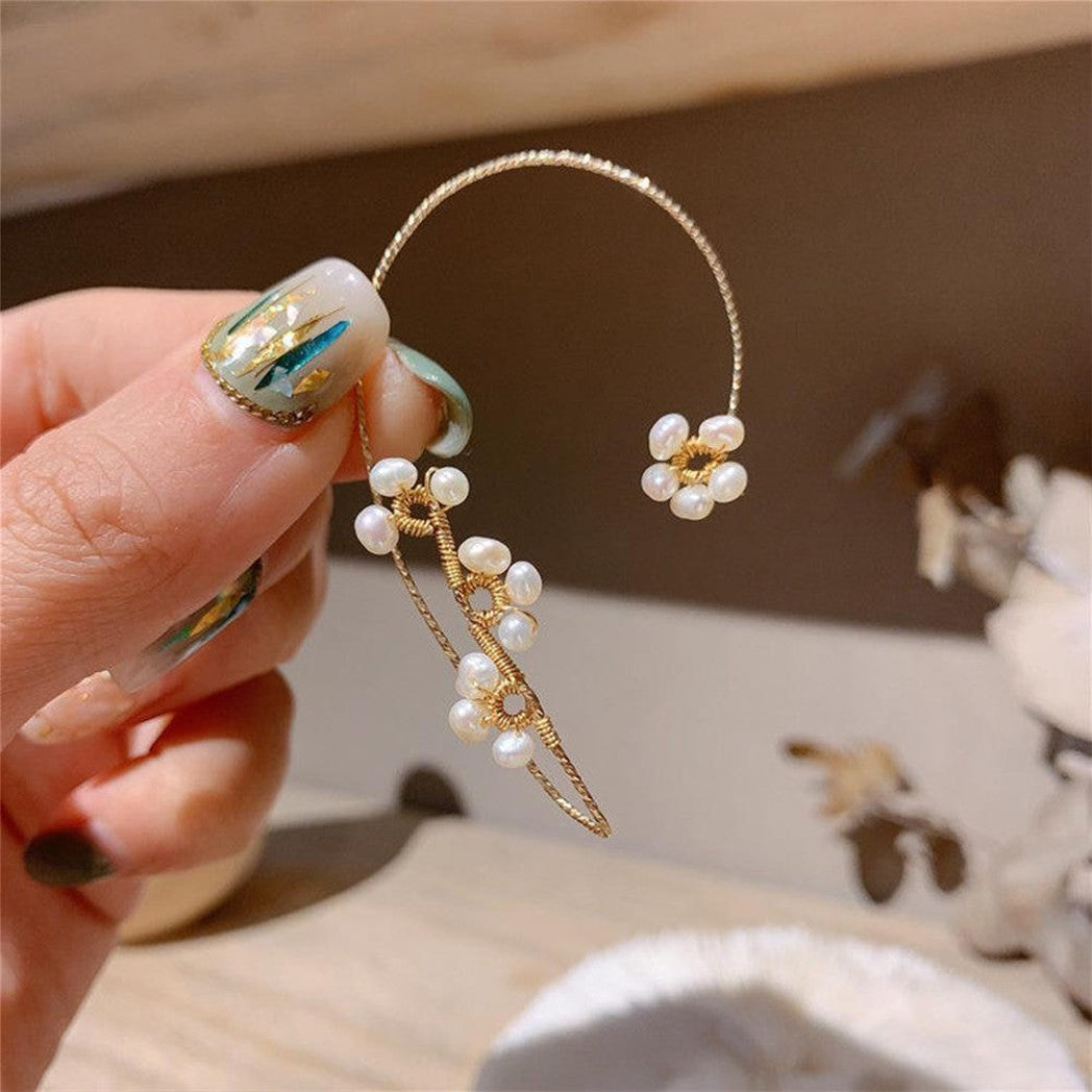 Cercei Cu Clips Florale Art