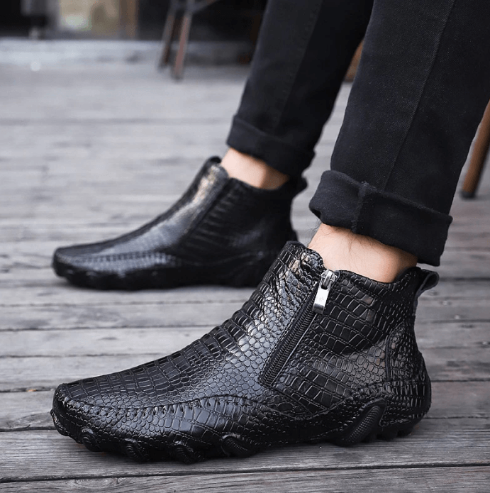 Chelsea Boots Din Piele De Vacă