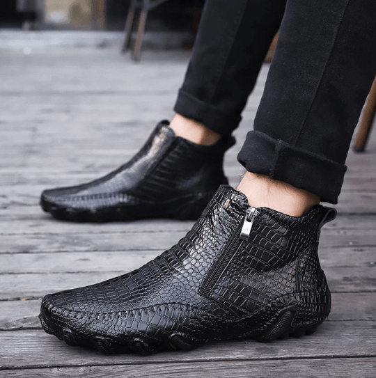 Chelsea Boots Din Piele De Vacă