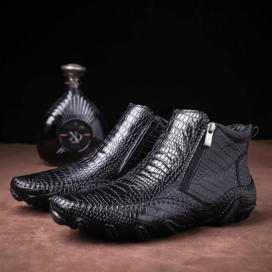 Chelsea Boots Din Piele De Vacă